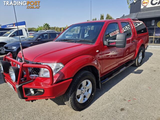 2015 Nissan Navara D40 SE SILVERLINE 4X4 Ute Automatic