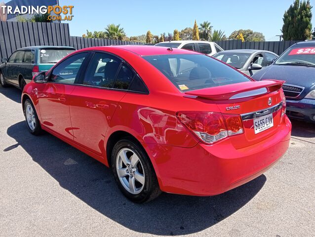 2013 Holden Cruze JH SERIES II MY13 CD Sedan Manual