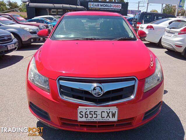 2013 Holden Cruze JH SERIES II MY13 CD Sedan Manual