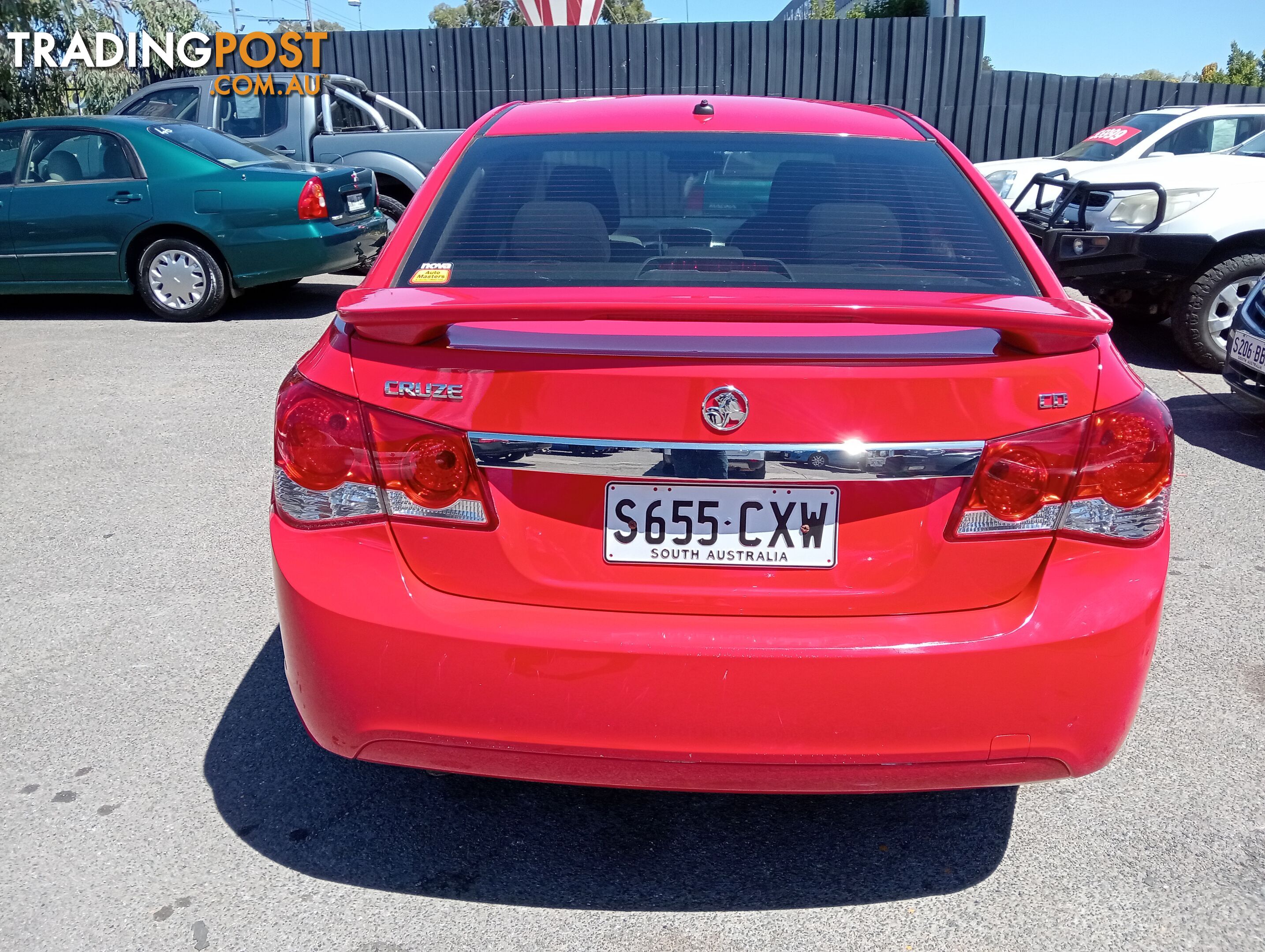 2013 Holden Cruze JH SERIES II MY13 CD Sedan Manual