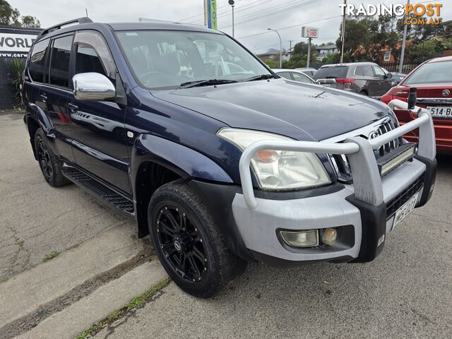 2005 Toyota Landcruiser Prado GXL 4X4 Wagon Manual