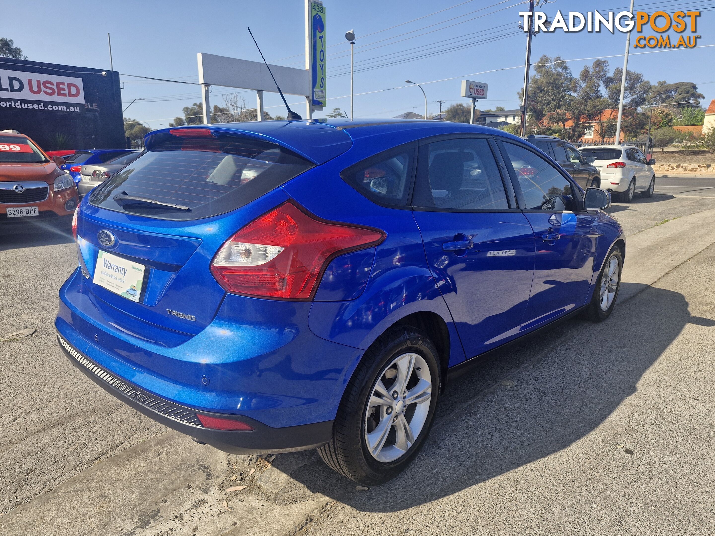 2013 Ford Focus LW MKII TREND Hatchback Manual