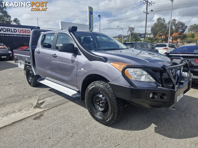 2013 Mazda BT-50 UPOYF1 4X4 Ute Automatic