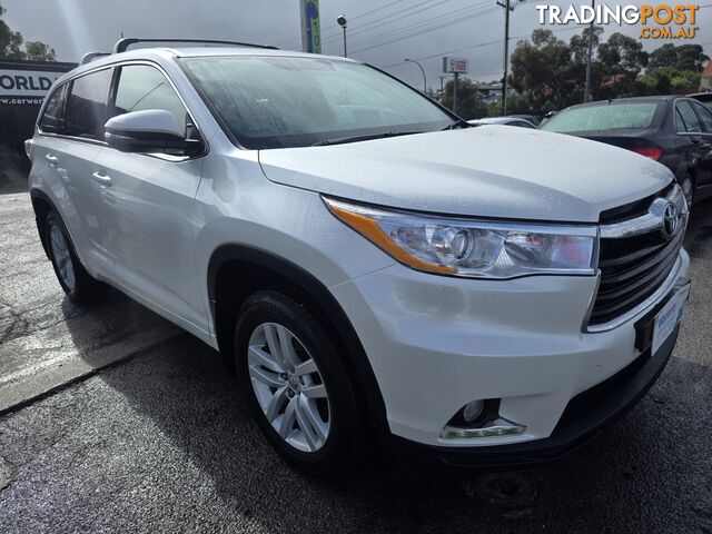 2014 Toyota Kluger GSU50R GX Wagon Automatic