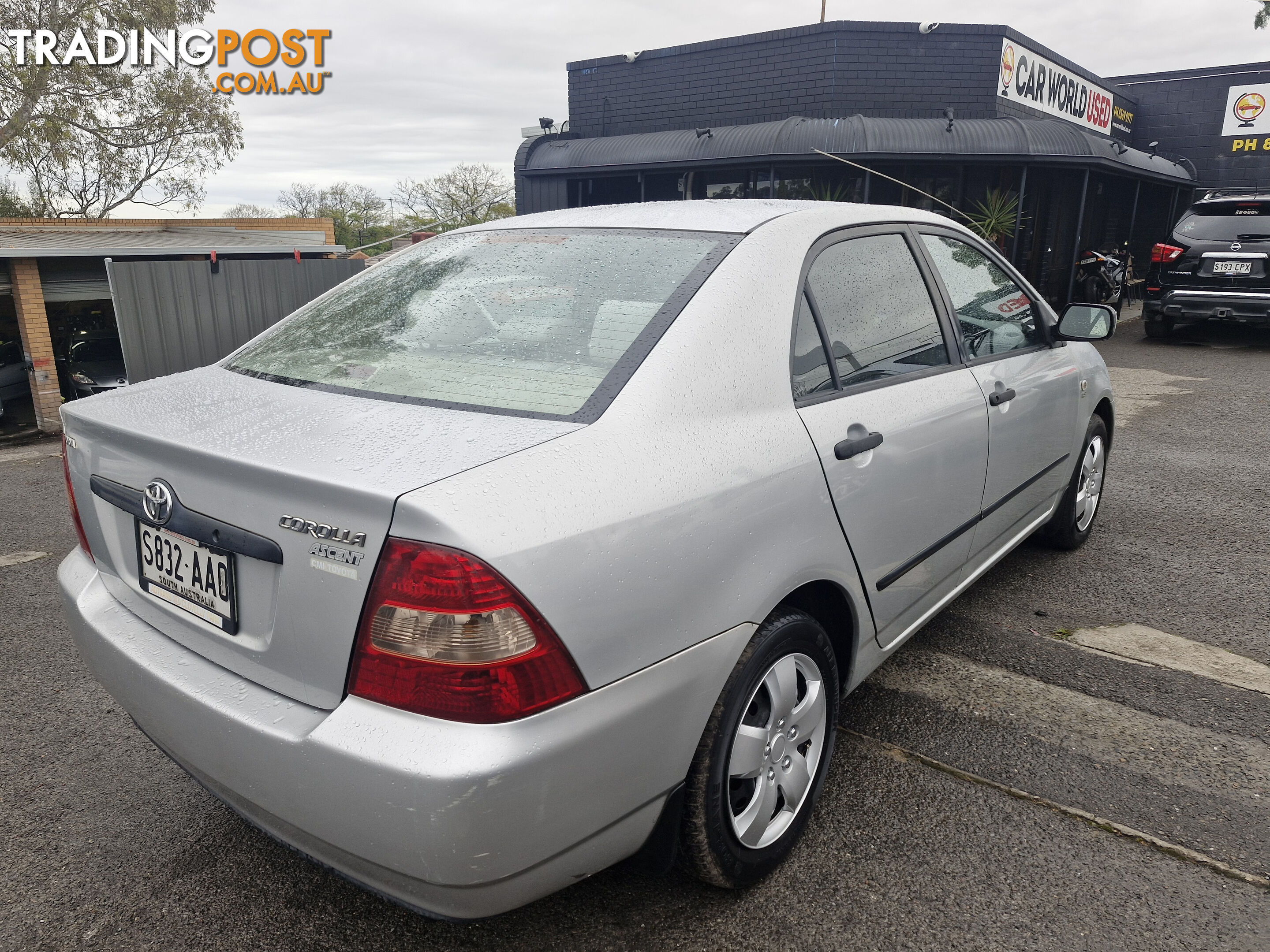 2003 Toyota Corolla ZZE122R ASCENT Sedan Manual