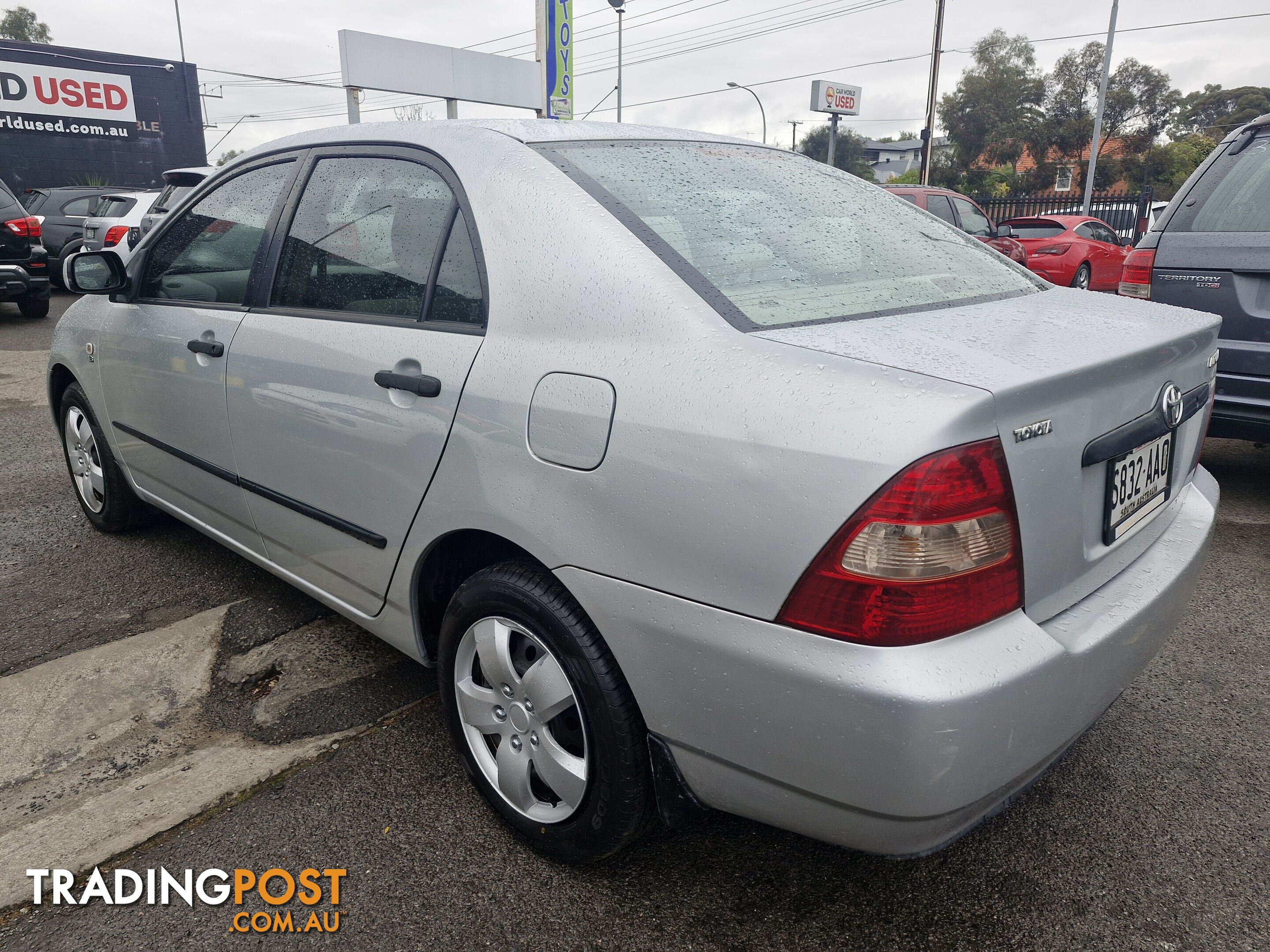 2003 Toyota Corolla ZZE122R ASCENT Sedan Manual