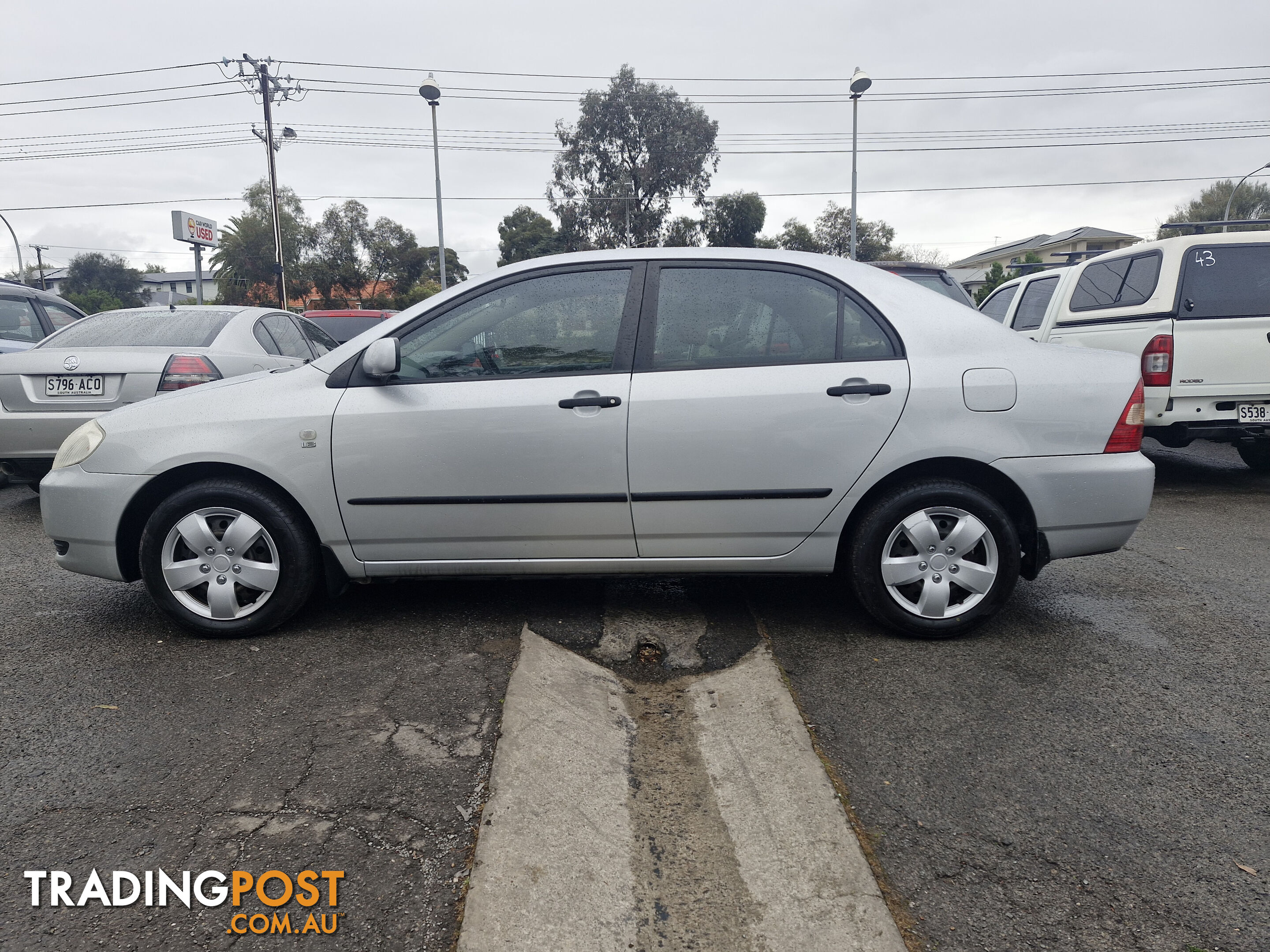 2003 Toyota Corolla ZZE122R ASCENT Sedan Manual