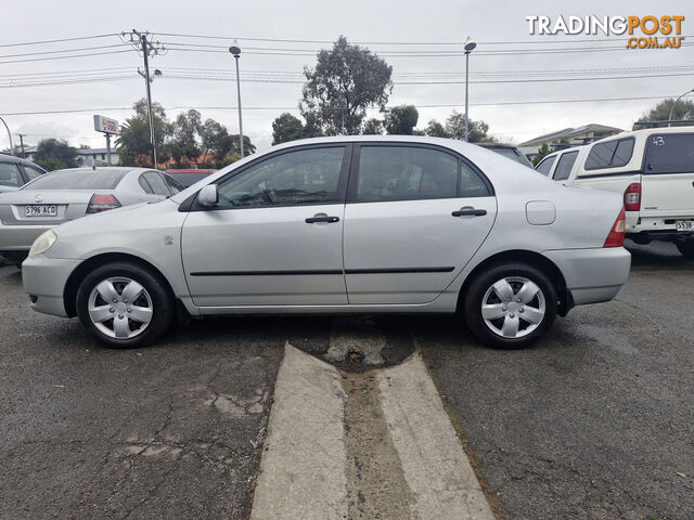 2003 Toyota Corolla ZZE122R ASCENT Sedan Manual