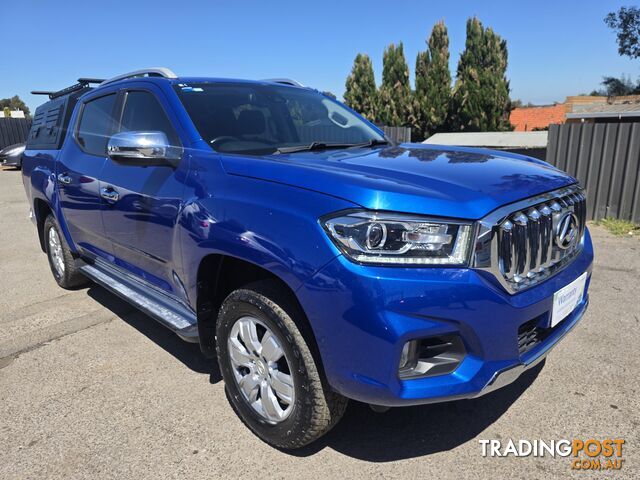 2021 LDV T60 LUXE MEGA TUB 4X4 TURBO DIESEL AUTOMATIC 64346KS ONE OWNER...