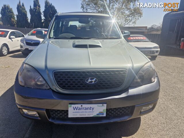 2005 Hyundai Terracan HP CRDI 4X4 Wagon Manual