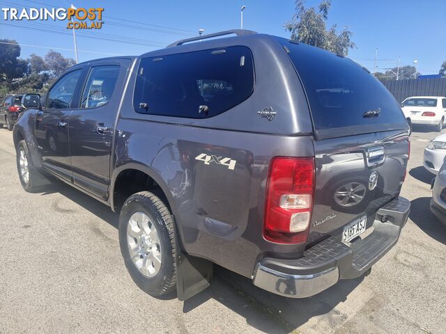 2012 Holden Colorado RG 4X4 LTZ 4X4 Ute Automatic