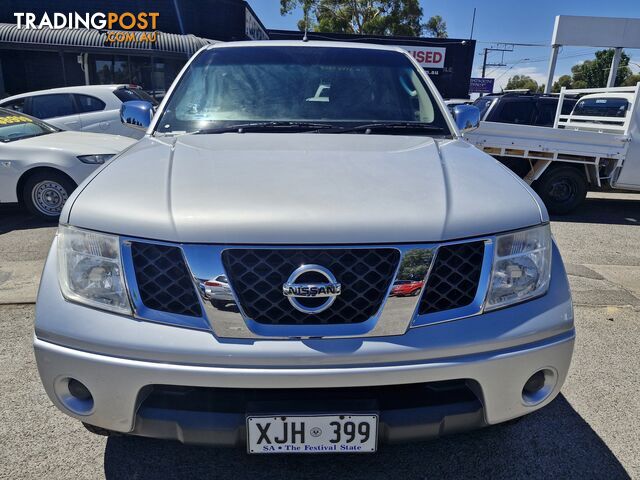 2006 Nissan Navara D40 ST-X 4X4 Ute Automatic