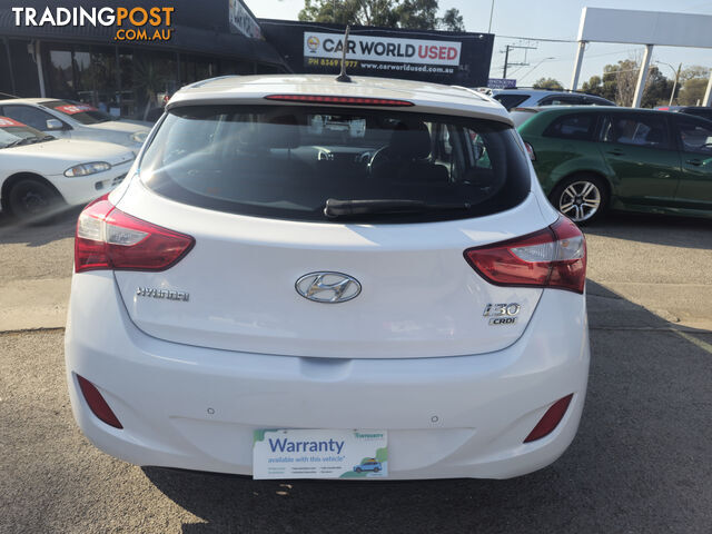 2013 Hyundai i30 GD ELITE Hatchback Manual