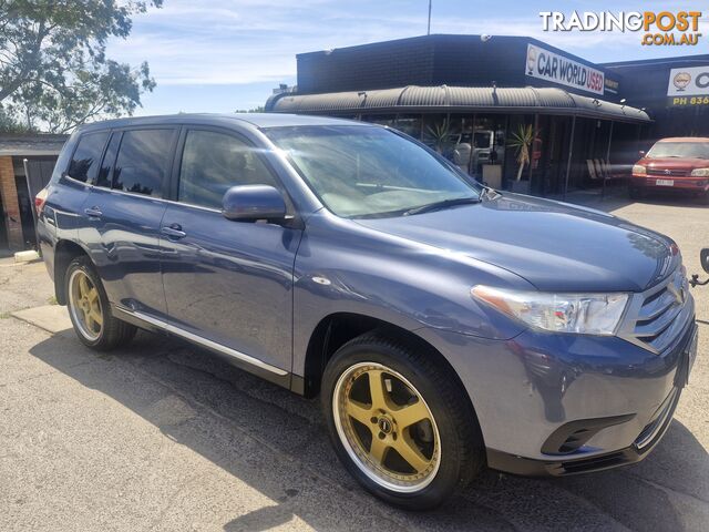 2011 Toyota Kluger KXR 4x4 Wagon Automatic