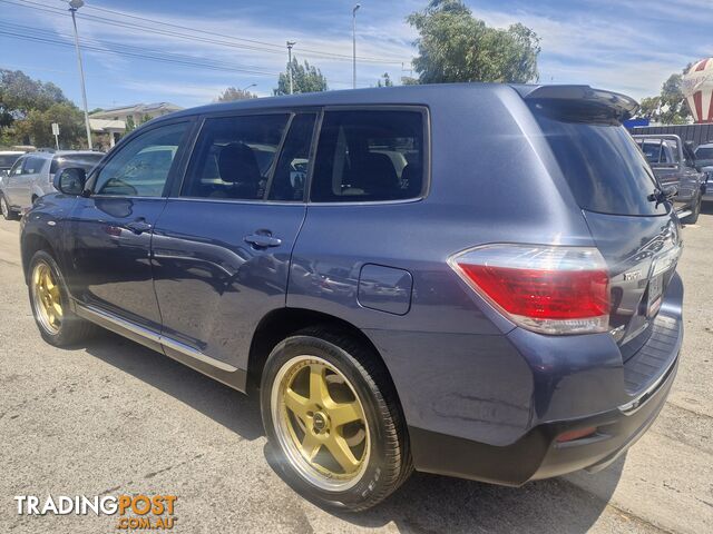 2011 Toyota Kluger KXR 4x4 Wagon Automatic