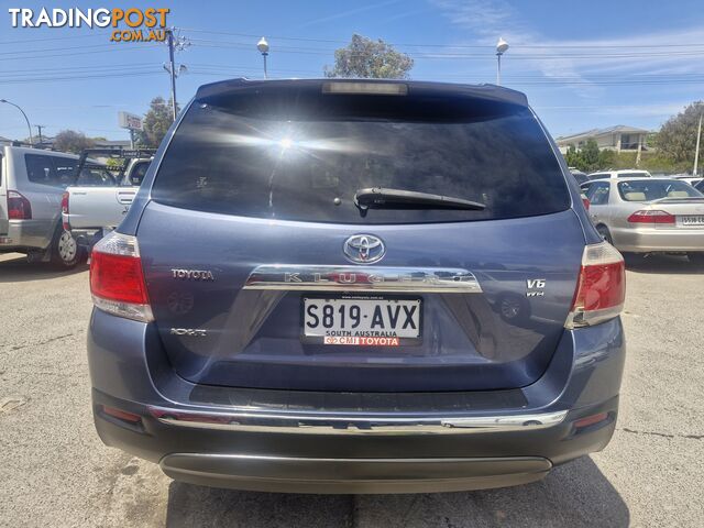 2011 Toyota Kluger KXR 4x4 Wagon Automatic