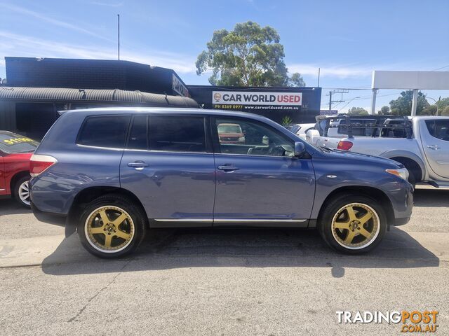 2011 Toyota Kluger KXR 4x4 Wagon Automatic