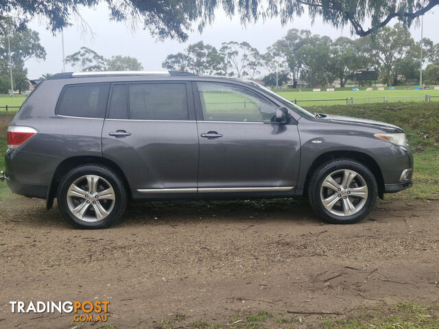 2012 Toyota Kluger GSU45R KX-S AWD Wagon Automatic