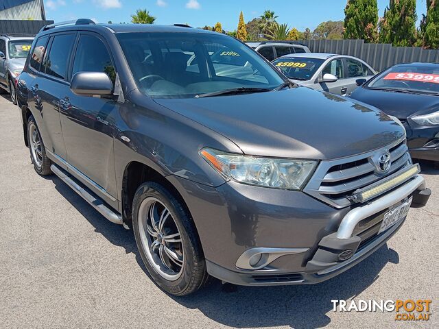 2012 Toyota Kluger GSU40R GRANDE 4X4 Wagon Automatic