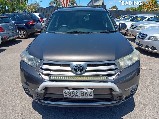 2012 Toyota Kluger GSU40R GRANDE 4X4 Wagon Automatic