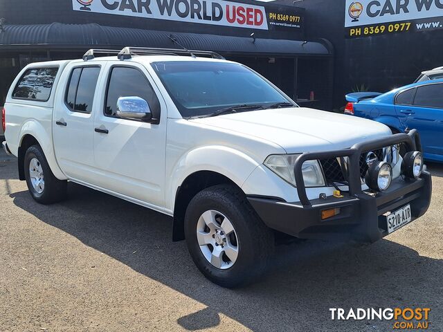 2008 Nissan Navara NAVARA 4X4 2 3 DSL AUTO DC ST X LN Stx Ute Automatic