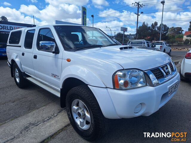 2009 NISSAN NAVARA ST-R (4x4) D22 MY08 DUAL CAB P/UP