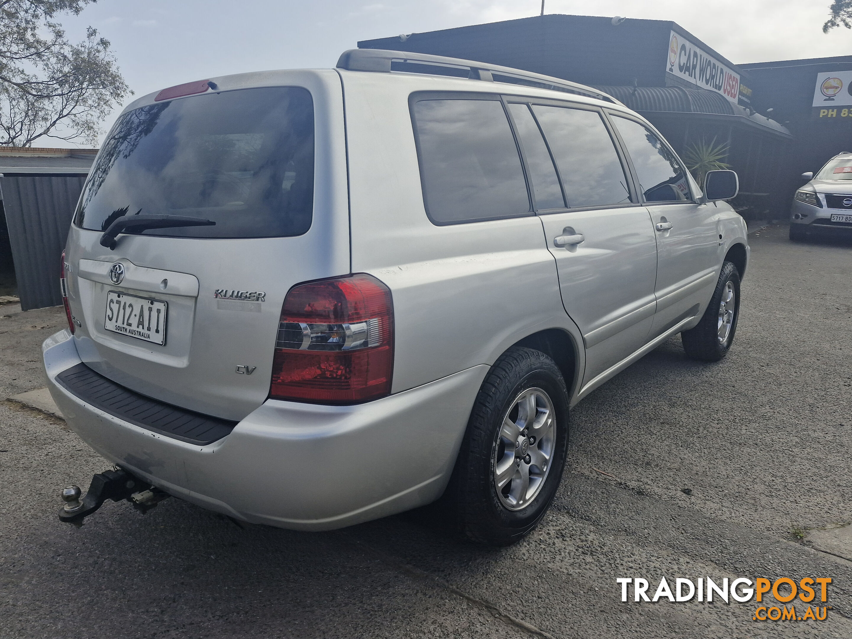 2007 Toyota Kluger MCU28R CV 4X4 Wagon Automatic