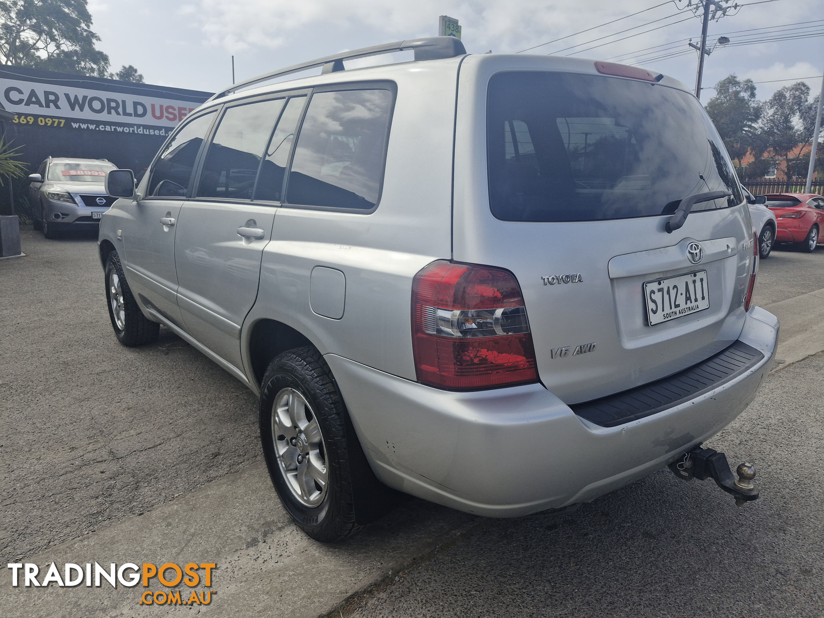 2007 Toyota Kluger MCU28R CV 4X4 Wagon Automatic