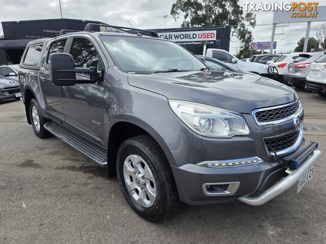 2014 Holden Colorado RG MY15 LTZ 4X4 TURBO DIESEL Ute Automatic