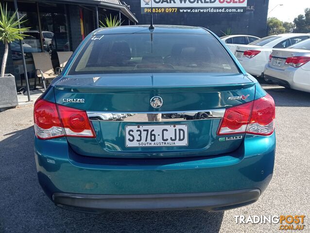 2013 Holden Cruze JH SERIES II SRi-V Sedan Manual