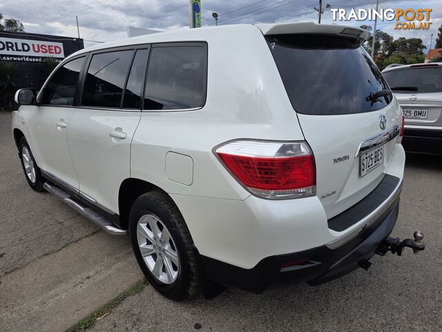 2013 Toyota Kluger GSU45R ALTITUDE KXR 4X4 7 SEAT Wagon Automatic - photo 5 of 32