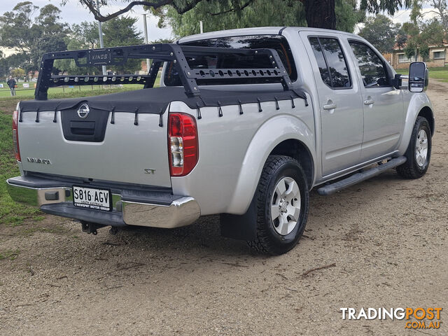 2010 Nissan Navara D40 ST Ute Manual