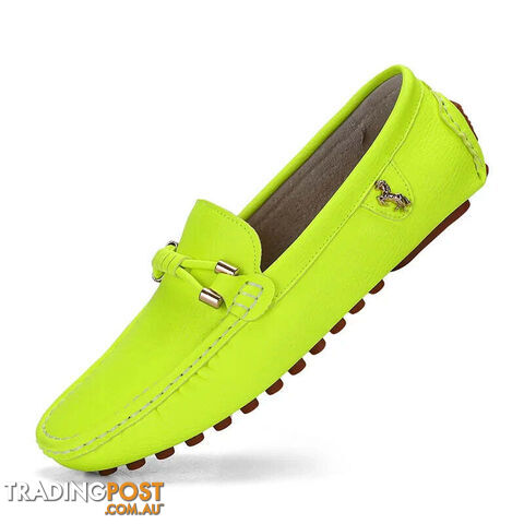 Fluorescent / 46Zippay Mens Dress Shoes Men's Formal Leather Shoes for Men Elegant Casual Business Social Male Shoe Wedding Party Shoes Driving Shoe
