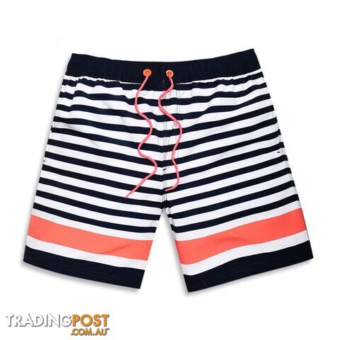 2 / MZippay Brand Men Casual Beach Shorts Swimwear Swimsuits Man Trunks Board Wear Big Size XXXL Men's Active Bermudas Quick Drying