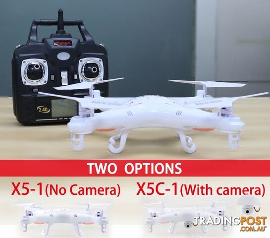 PurpleZippay Syma X5C-1 Quadcopter Drone With Camera X5C