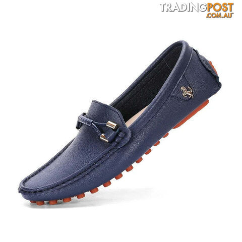 navy / 45Zippay Mens Dress Shoes Men's Formal Leather Shoes for Men Elegant Casual Business Social Male Shoe Wedding Party Shoes Driving Shoe