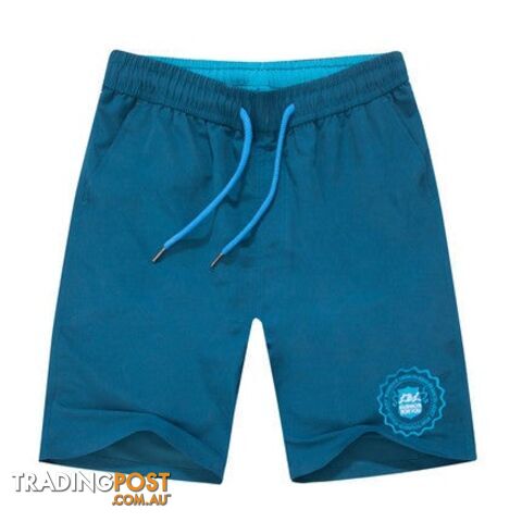7 / XLZippay Men Beach Shorts Brand Casual Quick Drying Swimwear Swimsuits Mens Board Shorts Big Size XXXL Boardshort