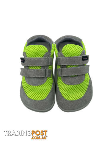 Green / 2Zippay Minimalist Breathable Sports Running Shoes For Girls And Boys Kids Barefoot Sneakers