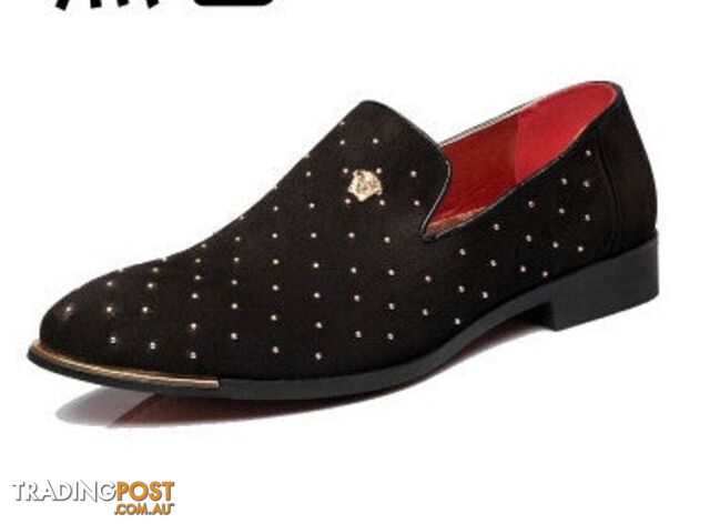 black / 8Zippay Men Flats Fashion Pointed Toe Men Loafers Soft Leather Men Shoes Zapatillas Zapatos Hombre Sapatos Homens