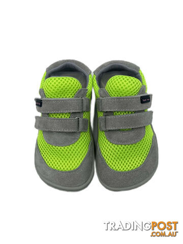 Green / 37Zippay Minimalist Breathable Sports Running Shoes For Girls And Boys Kids Barefoot Sneakers