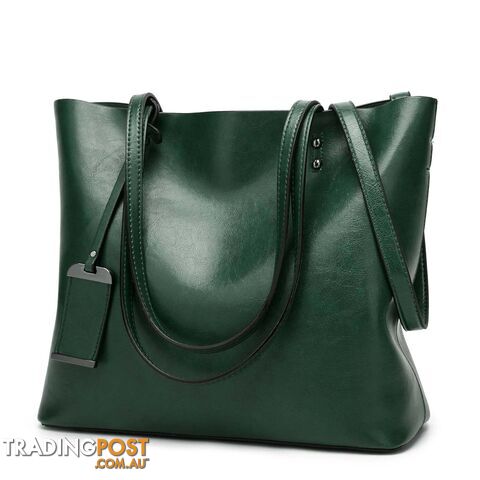GreenZippay Shoulder Bags for Women Oil Wax Leather Handbag Tote Crossbody Bag Women Luxury Handbag Women Bags Designer Handbag
