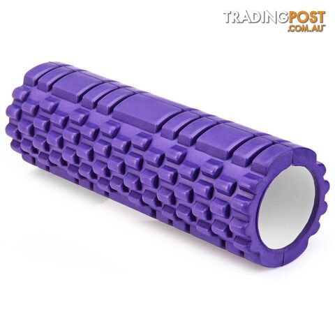 PurpleZippay 5 Colors High Density Floating Point Fitness Gym Exercises EVA Yoga Foam Roller for Physio Massage Pilates Tight Muscles