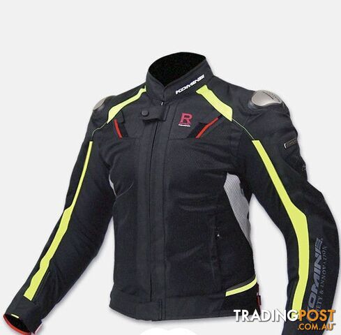 Red / MZippay spring autumn armored motorcycle jackets for men motorbike jacket racing jacket jk 063 jacket