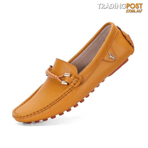 brown / 48Zippay Mens Dress Shoes Men's Formal Leather Shoes for Men Elegant Casual Business Social Male Shoe Wedding Party Shoes Driving Shoe