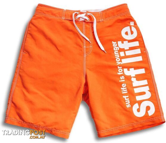 Orange / MZippay Brand Male Beach Shorts Active Bermuda Quick-drying Man Swimwear Swimsuit XXXL Size Boxer Trunks Men Bottoms Boardshorts
