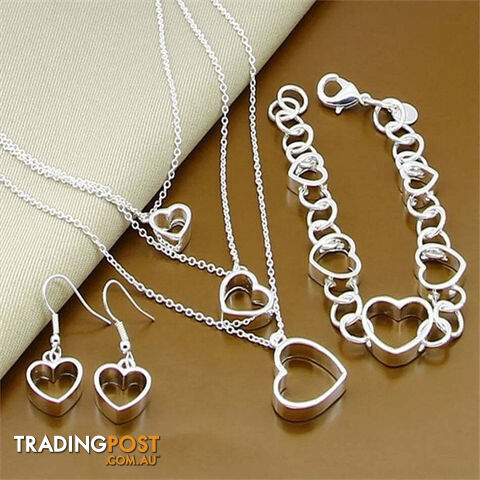 15Zippay Fine Jewelry Set 925 Sterling Silver Sideways Snake Chain Bracelet Necklace Sets For Women Men Fashion Charm Jewelry Gift