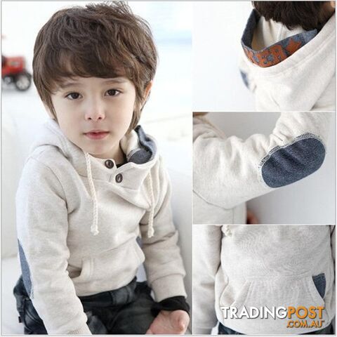 white / 5TZippay Autumn Children Boy's Hoodies Jacket For Boys Kids Coats Clothing