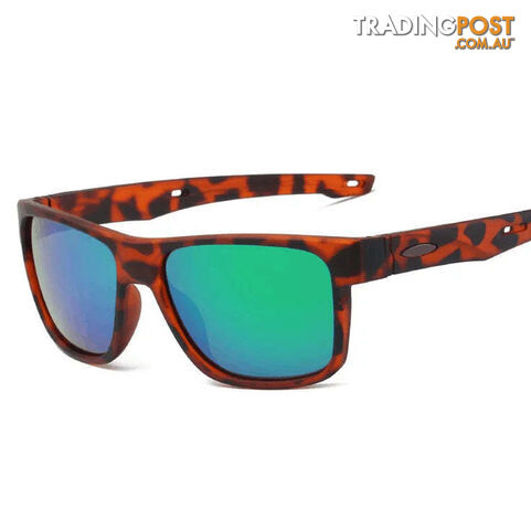 C5Zippay Classics Square Sunglasses Men Women Vintage Oversized Sun Glasses Luxury Brand UV400 for Sports Travel Driver
