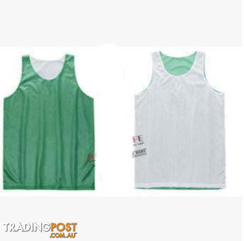 Green / SZippay Double-sides Wearing Ultra-light Breathable Basketball Jersey Reversible Sport Jerseys Big Size Training Jersey Gym Jerseys