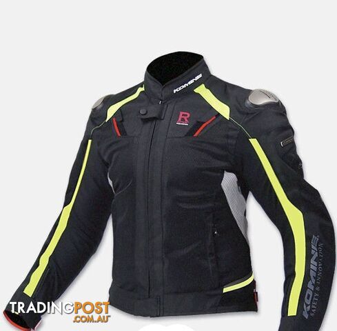 White / XLZippay spring autumn armored motorcycle jackets for men motorbike jacket racing jacket jk 063 jacket